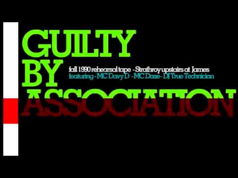 GBA - guilty by association REHEARSAL TAPE fall 1990- A
