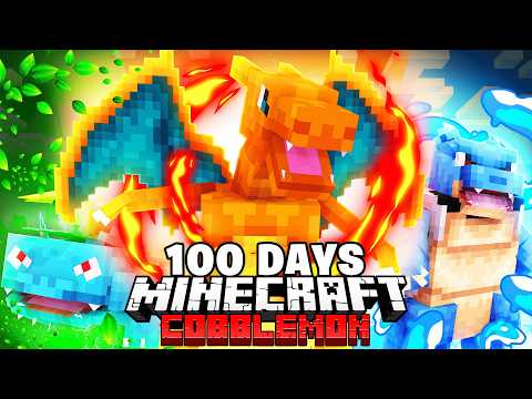 I Spent 100 DAYS in KANTO ONLY COBBLEMON Against my RIVAL! (Duos Cobblemon)