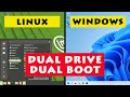 Windows Linux Dual Drive Dual Boot