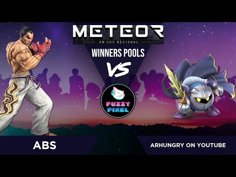 Abs (Kazuya) vs Arhungry on youtube (Meta Knight) - Winners Pools - METEOR 4