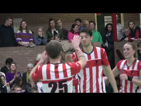 DOS'46 tegen Korfbalvereniging Fortuna op 11-2-2024. Alle goals van DOS'46 en Fortuna staan er op.