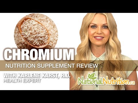 Chromium Supplement (Glucose Tolerance Factor) - Supplement Review | National Nutrition Canada