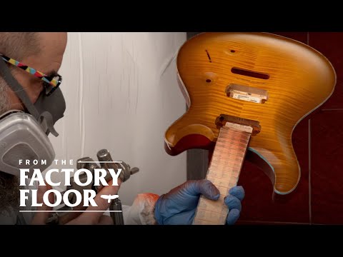 How We Spray McCarty Sunburst | From the Factory Floor | PRS Guitars