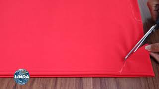 COMO HACER UNA BLUSA EN TRES MINUTOS / BLUSA FACIL DE HACER TUTORIAL DE COSTURA