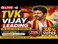LIVE TVK Vijay Leading In Election Results தேர்தல் ஆணைய அறிவிப்�