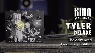 Video thumbnail for KMA Machines TYLER DELUXE, fully-isolated Dual Frequency Splitter and parallel-chain Signal Blender by KMA Machines
