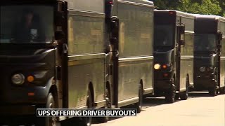 UPS offers buyouts to full-time drivers in cost-cutting move as Teamsters slam proposal