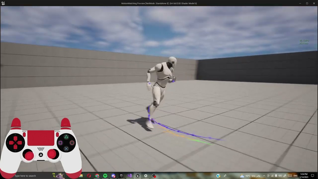 UE5.1 Motion Matching