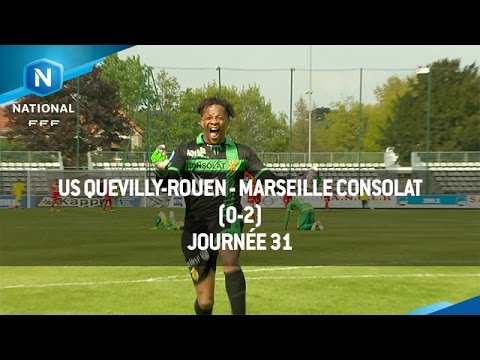 J31 : US Quevilly Rouen Marseille Consolat (0-2), le résumé