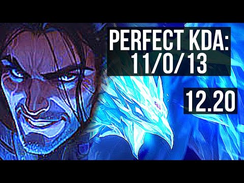 SYLAS vs ANIVIA (MID) | 11/0/13, Legendary, 300+ games | KR Diamond | 12.20