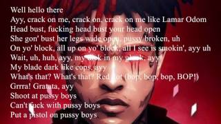 XXXTentacion - CAME2KILL Lyrics Ft Kid Trunks and Craig Xen