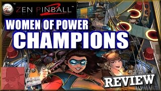 Marvel - Women of Power - Champions : Zen Pinball 2 - PS4 - with Commentary !!