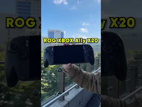 New ASUS XBOX ROG ALLY X20 looks insane