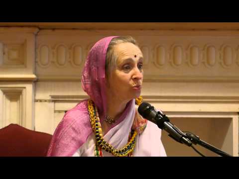"Fellowship With Devotees" - lecture by Her Grace Urmila Devi Dasi - June 5, 2013