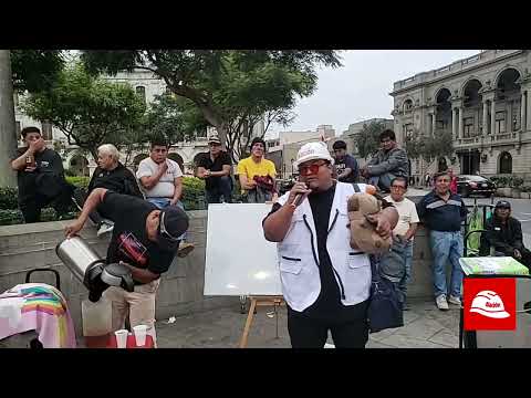 PLAZA SAN MARTÍN ALCALDE LUISIÑO POMA DE AHORA NACIÓN