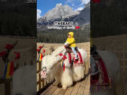 Liburan seminggu di Lijiang, China? Siap-siap jatuh cinta dengan keindahan alam dan budayanya! 🌄✨