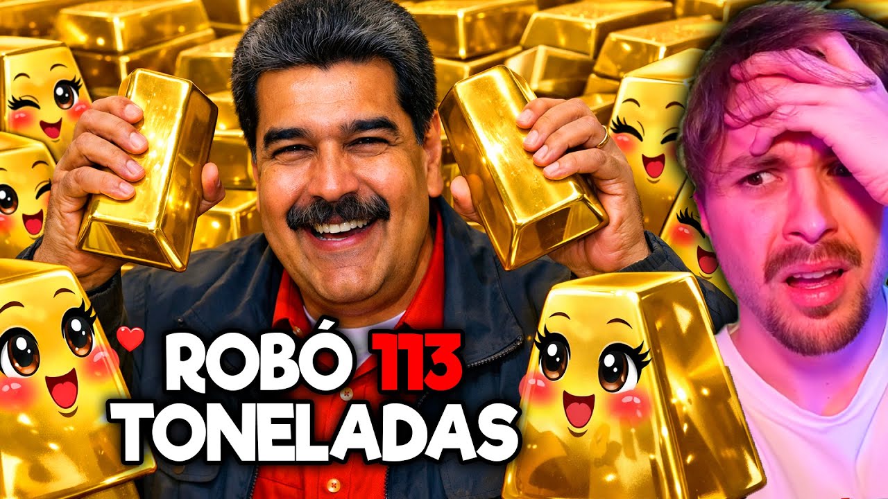 Maduro ROBÓ más ORO que los Españoles en el imperio