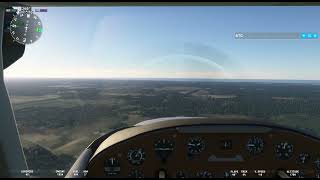 C170B landing at  8MI0 Trowbridge Farms MI