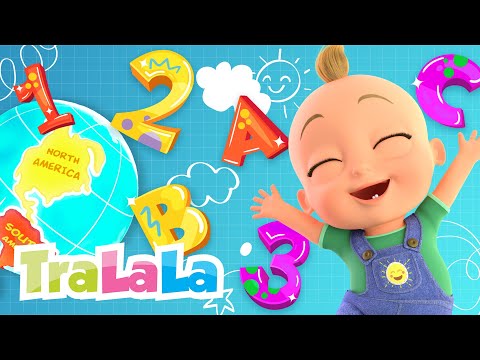 🔢 Cântecul Cifrelor și Alte Cântece pentru Copii de Grădiniță | Învățăm Numerele cu TraLaLa 🎶👶