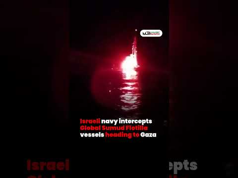 Israeli Navy Stops Aid Flotilla Near Gaza as Mediterranean Tensions Rise