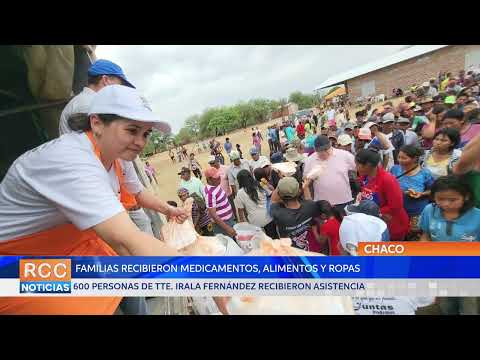 Unas 600 personas habrían resultado beneficiadas en jornada de asistencia médica y alimentaria