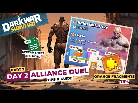Dark War Survival: Alliance Duel [Part 3] Day 2 Tips and Guide