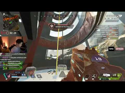 Rope God Aceu playing with PostMalone Apex Legends Highlights