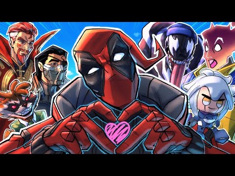 The SQUAD VS Deadpool VOICE ACTOR (Marvel Rivals)