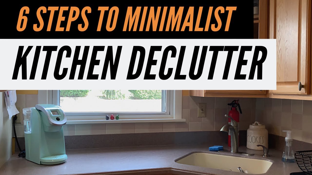<h1 class=title>KITCHEN DECLUTTER + MINIMALISM - 6 Steps to Declutter Your Kitchen [Extreme Declutter Series Part 4]</h1>