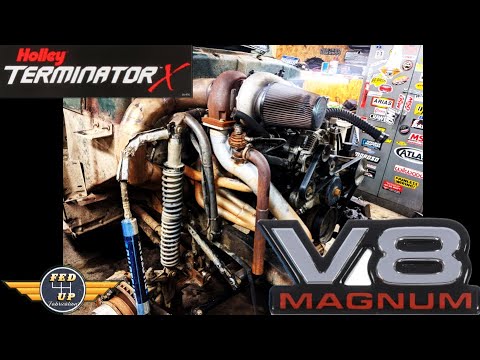 How to Install a Holley Terminator X EFI on a Dodge Magnum V8!