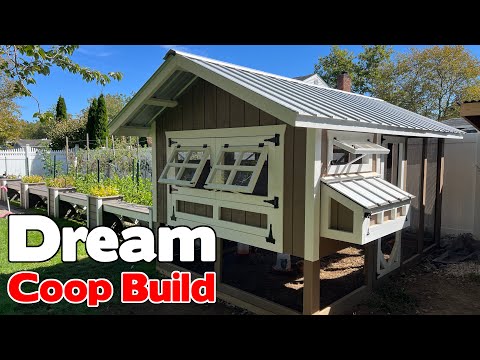 The LAST Chicken Coop You'll EVER Need! 🛠️ ULTIMATE Predator-Proof DIY Coop Build / Plans Available