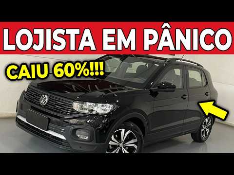 🚨 O BRASILEIRO PAROU DE COMPRAR! 8 CARROS QUERIDINHOS QUE ENCALHARAM!