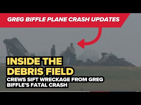 New video shows wreckage after Greg Biffle plane crash