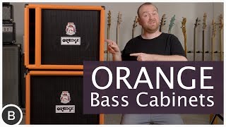 Video thumbnail for ORANGE BASS CABINETS -  OBC 410, 115 & 212 by BassTheWorld.com