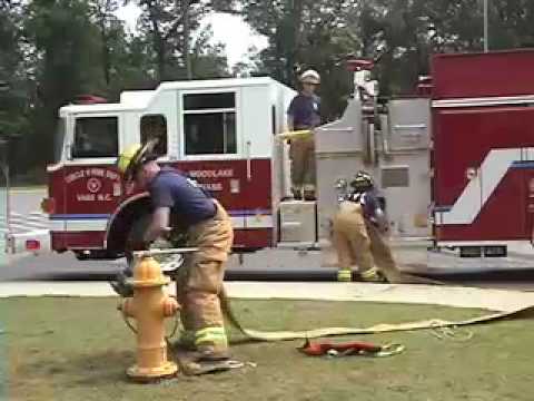 Fill Site Setup - Pressurized Hydrant with an Engine (Pocket Tools Training - NCOSFM)