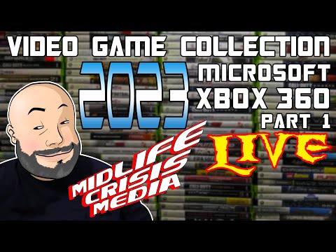 Video Game Collection 2023: Microsoft Xbox 360, Part 1