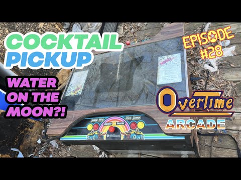 ARCADE PICKUP!! I rescued a water-logged Moon Patrol cocktail from certain doom... Can it be saved??