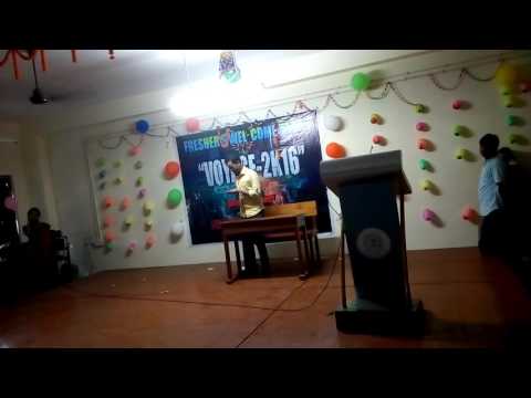 RAKESH ALI Aliah university Freshers Welcome Party 2016 (That Moment when you are caught cheating in an exam)