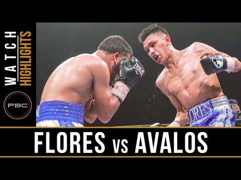 Flores vs Avalos HIGHLIGHTS: July 18, 2017 - PBC on FS1