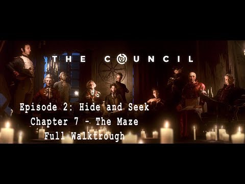 The Council - Episode 2: Hide and Seek - Chapter 7 The Maze - Full Walkthrough