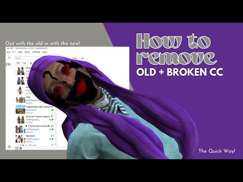 EASILY FIX, AND REMOVE BROKEN/UNWANTED CUSTOM CONTENT 2023 | THE SIMS 4