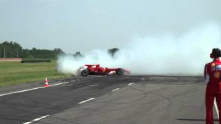 preview picture of video 'Ferrari F2008 a Raduno quattroruote 2012'