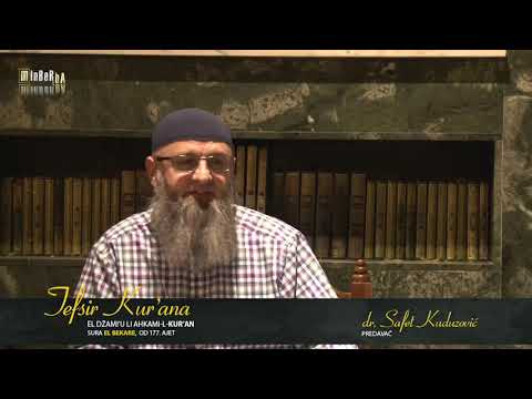 Lijepo ophođenje prema drugima i u najtežim uslovima_dr. Safet Kuduzović