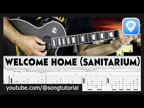 Metallica | Welcome Home Sanitarium | TAB | Guitar Cover | Lesson