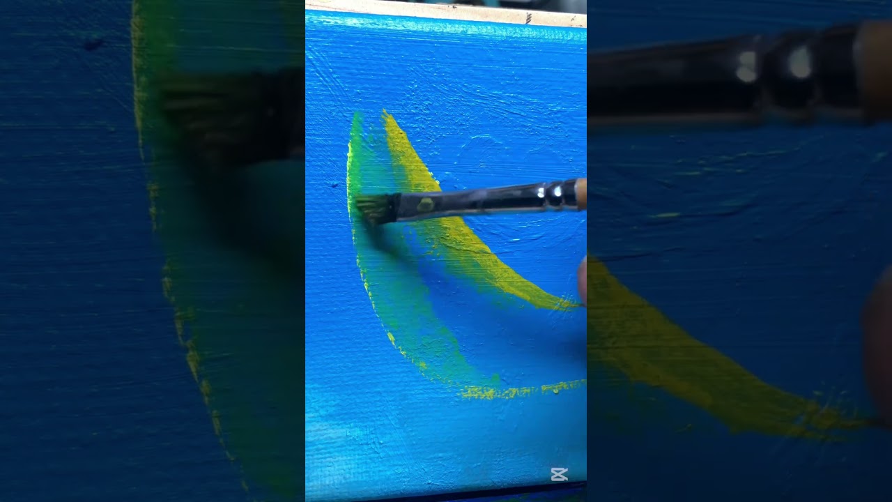 【空飛ぶクジラ】描いてみました#art #acrylicpainting #drawing #painting