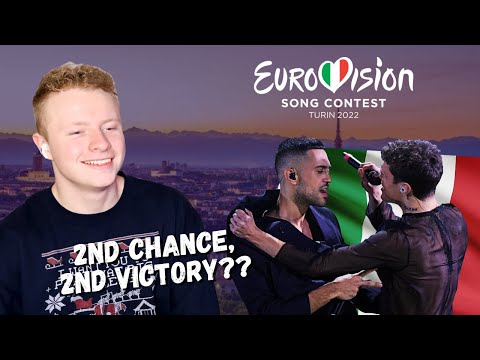 REACTING TO ITALY EUROVISION 2022 (Mahmood & Blanco - Brividi)