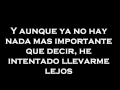 Crossfade- I think you should know sub español