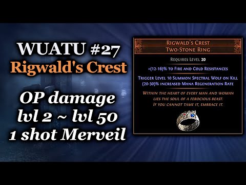 Rigwald's Crest makes you feel OP. WUATU #27 - Path of Exile (3.19 Kalandra)