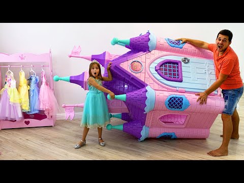 Sofia and her new Princess Room