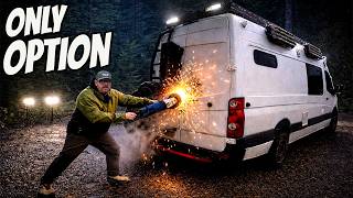 Back Doors Lock FAILED… Had To Break Into Our Own Van